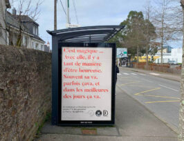 une affiche de la campagne "Certified dyslexic"