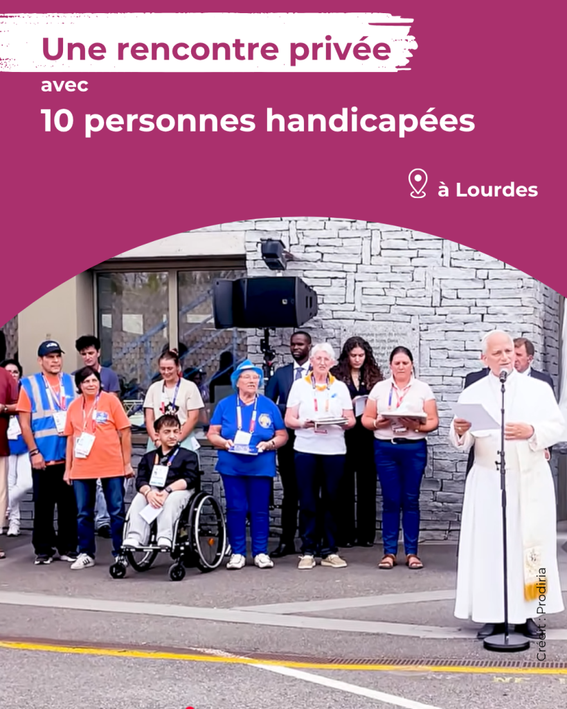 Vos dons en action - L'OCH à la rencontre du pape (4)